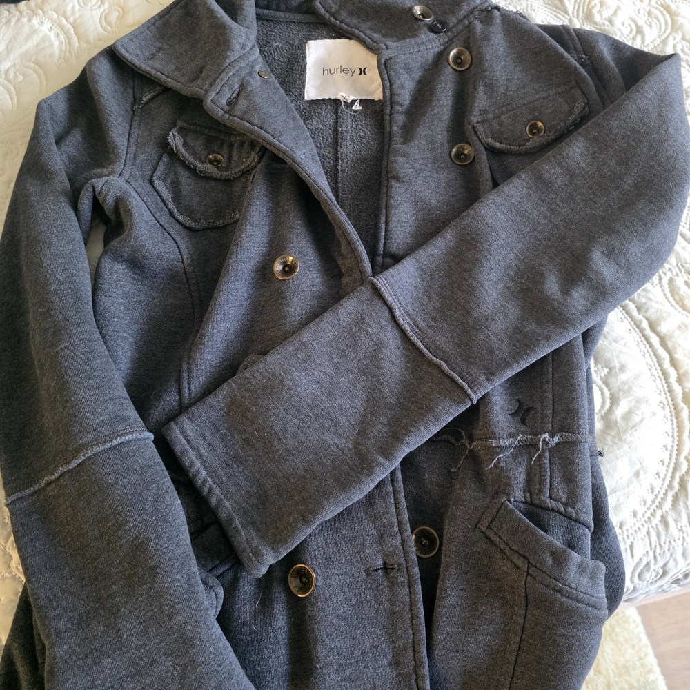 Hurley Gray Utility Jacket